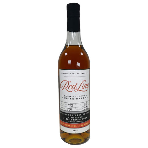 Red Line Single Barrel Peach Brandy Experimental Cask Series