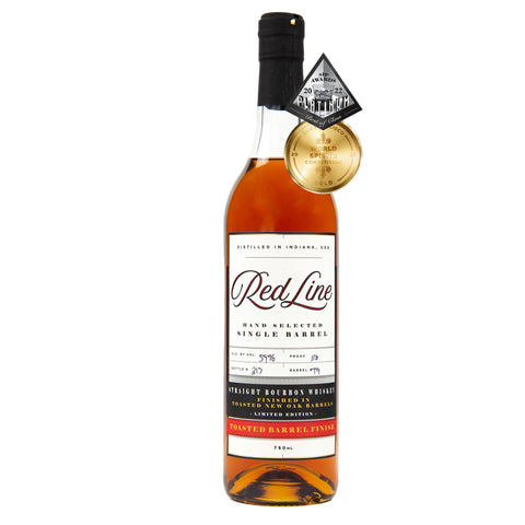 Red Line Single Barrel Toasted Barrel Bourbon Whiskey