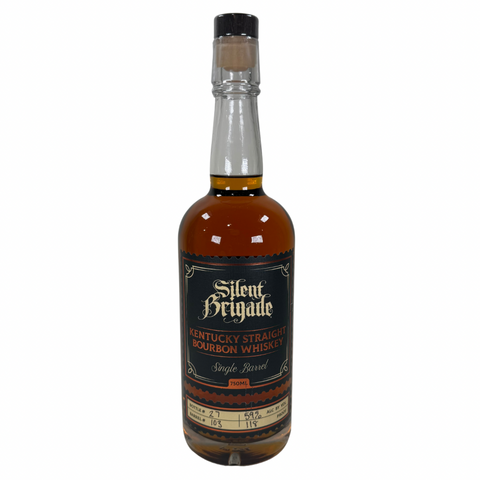 Silent Brigade Barrel Proof Single Barrel Straight Bourbon Whiskey