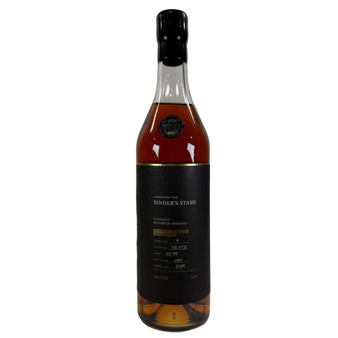 Binder’s Stash 'No Chaser' 9 Year Old Single Barrel Indiana Bourbon
