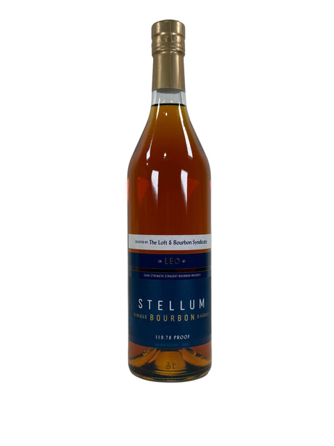Stellum Cask Strength 'Leo' Single Barrel Straight Bourbon Whiskey