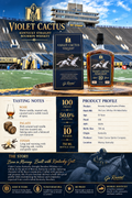Violet Cactus Murray State Commemorative Bourbon