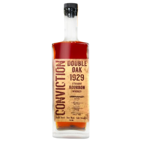 Conviction 1929 Double Oak Straight Bourbon Whiskey 750ml