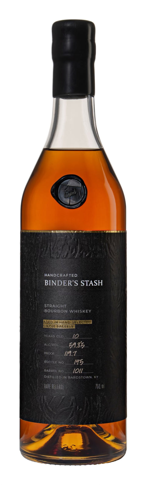 Binder’s Stash 'Cousin Steve Select' 10 Year Single Barrel Kentucky Bourbon