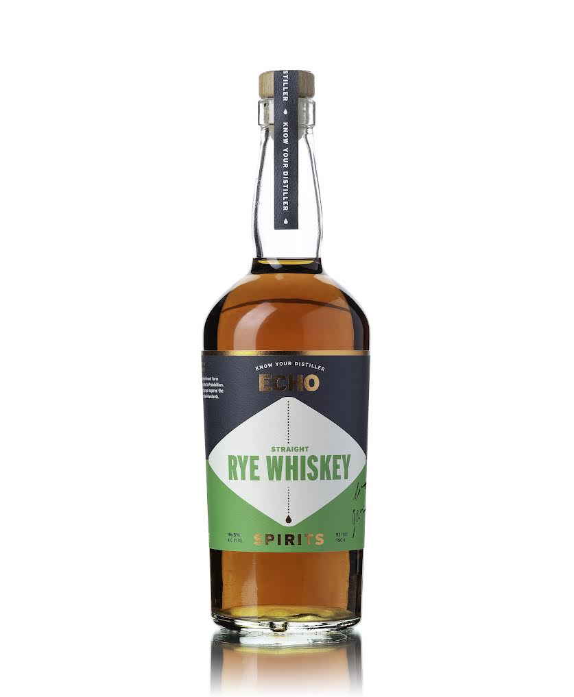 Echo Spirits Distilling Co. Straight Rye Whiskey