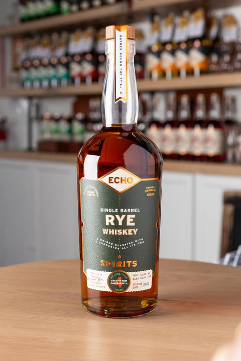 Echo Spirits Distilling Co. Single Barrel Rye Whiskey