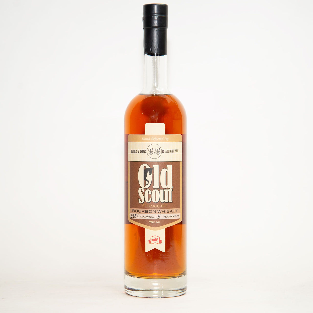 Barrels & Brews Old Scout Single Barrel Select Straight Bourbon Whiske